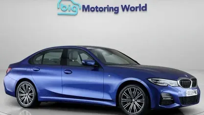Used BMW 330e M Sport 292 HP (214 kW) 2019 Blue Sedan