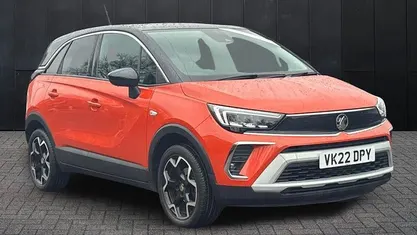 Used Vauxhall Crossland Edition 131 HP (96 kW) 2021 Orange SUV