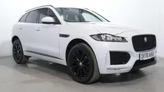 White Used 2020 Jaguar F-Pace Chequered Flag SUV | £23,800 (Fair price)