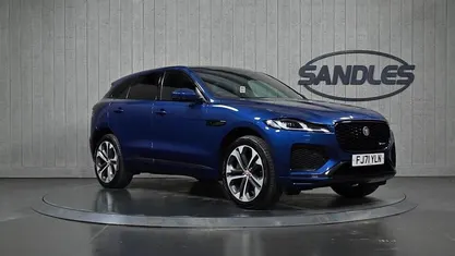 Used Jaguar F-Pace R-Dynamic 404 HP (297 kW) 2022 Blue SUV