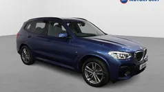 Blue Used 2020 BMW X3 M Sport SUV | £28,299 (Fair price)