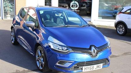 Używany Renault Clio IV GT-Line 90 KM (66 kW) 2018 Niebieski Hatchback