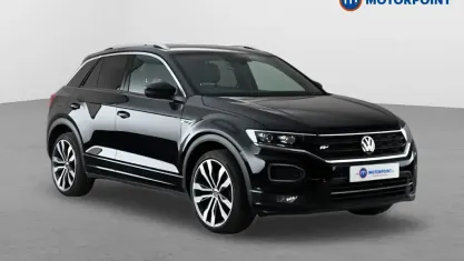 Used VW T-Roc R-line 150 HP (110 kW) 2021 Black SUV