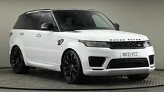 Exterior paint fuji white Used 2021 Land Rover Range Rover Sport S SUV | £37,300 (Fair price)