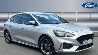 Used Ford Focus ST-Line 125 HP (91 kW) 2020 Silver Hatchback