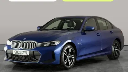 Used BMW 330e M Sport 292 HP (214 kW) 2023 Blue Sedan