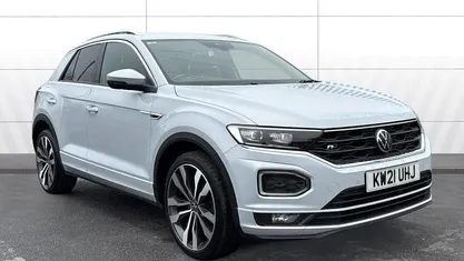 Silver Used 2020 VW T-Roc R-line SUV | £21,601 (Fair price)