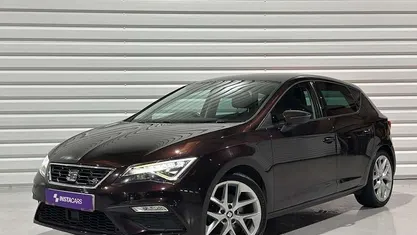 Used Seat Leon FR 125 HP (91 kW) 2018 Mauve/purple Hatchback