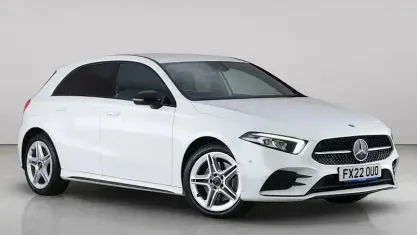 Used Mercedes A250 Executive 218 HP (160 kW) 2022 White Hatchback