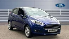 Blue Used 2015 Ford Fiesta Zetec Hatchback | £6,795 (Fair price)