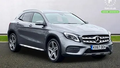 Used Mercedes GLA200 AMG Line Premium 136 HP (100 kW) 2017 Grey SUV