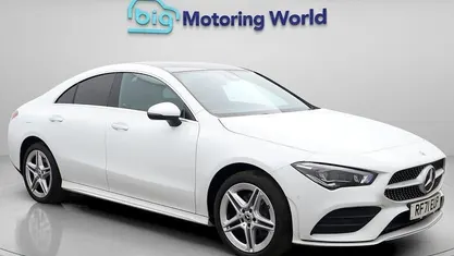 Used Mercedes CLA250e AMG line 259 HP (190 kW) 2022 White Sedan