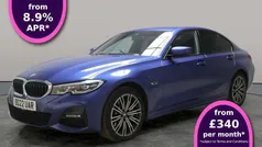 Blue Used 2022 BMW 330e M Sport Sedan | £23,620 (Fair price)