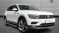 White Used 2020 VW Tiguan Allspace SEL SUV | £26,490 (Fair price)