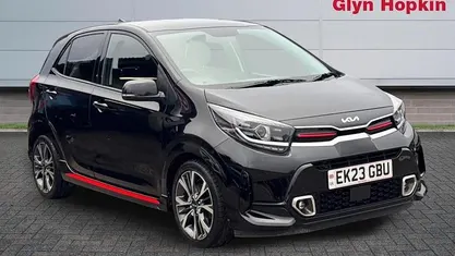 Used Kia Picanto GT-Line 67 HP (49 kW) 2023 Black Hatchback