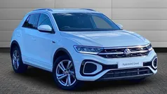 White Used 2025 VW T-Roc R-line SUV | £27,650 (Fair price)