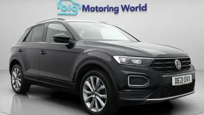 Used VW T-Roc Black Edition 150 HP (110 kW) 2021 Black SUV