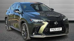 Terrane khaki Used 2025 Lexus NX350h Sport Line SUV | £52,995 (Fair price)