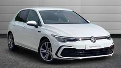 Pure white Used 2022 VW Golf VIII R-line Hatchback | £22,350 (Fair price)
