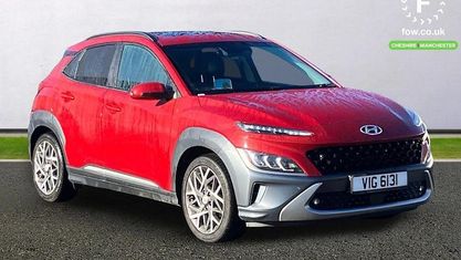 Gebraucht Hyundai Kona Ultimate 141 PS (103 kW) 2021 Rot SUV
