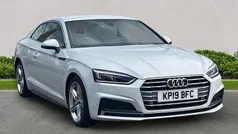 White Used 2019 Audi A5 S-Line Coupe | £14,997 (Super price)