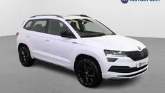 White Used 2021 Skoda Karoq SportLine SUV | £20,899 (Fair price)