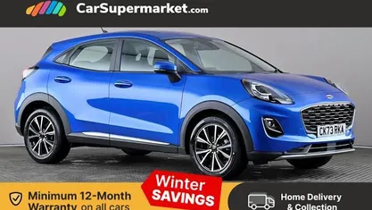 Blue Used 2023 Ford Puma Titanium Hatchback | £15,997 (Good price)
