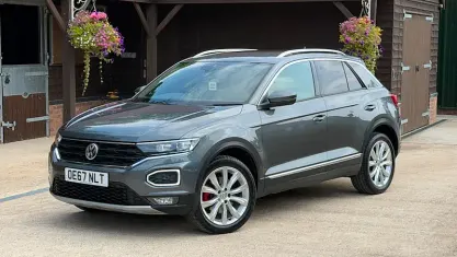 Used VW T-Roc SEL 190 HP (139 kW) 2018 Grey SUV