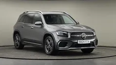 Mountain gray metallic finish Used 2024 Mercedes GLB220 AMG line SUV | £32,650 (Good price)