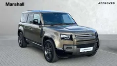 Metallic gondwana stone Used 2024 Land Rover Defender HSE Dynamic SUV | £67,419 (Fair price)