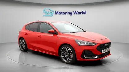Red Used 2022 Ford Focus ST-Line Hatchback | £14,981 (Fair price)
