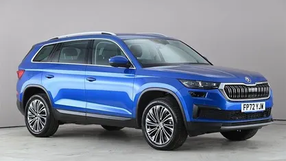 Used Skoda Kodiaq SE L Executive 150 HP (110 kW) 2023 Blue SUV
