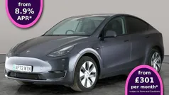Grey Used 2022 Tesla Model Y Long Range SUV | £22,335 (Fair price)