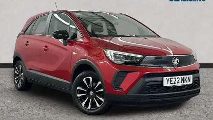 Used Vauxhall Crossland Design Edition 83 HP (61 kW) 2022 Red SUV