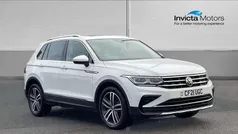 White Used 2021 VW Tiguan Elegance SUV | £21,000 (Fair price)