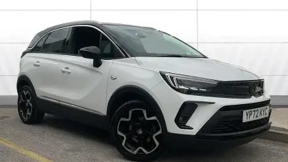 Used Vauxhall Crossland Ultimate 110 HP (80 kW) 2022 White SUV