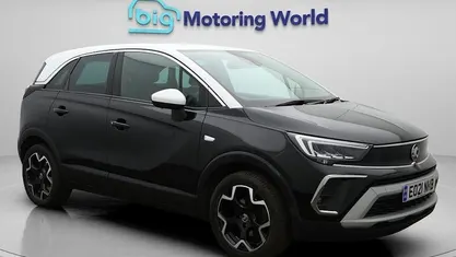 Used Vauxhall Crossland Elite 131 HP (96 kW) 2021 Black SUV