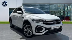 Pure white Used 2024 VW T-Roc R-line SUV | £28,771 (Fair price)