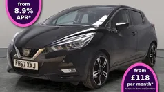 Black Used 2018 Nissan Micra Tekna Hatchback | £7,992 (Good price)