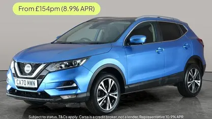 Blue Used 2020 Nissan Qashqai N-Connecta SUV | £11,531 (Fair price)