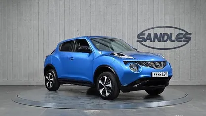 Used Nissan Juke 113 HP (83 kW) 2019 Blue SUV