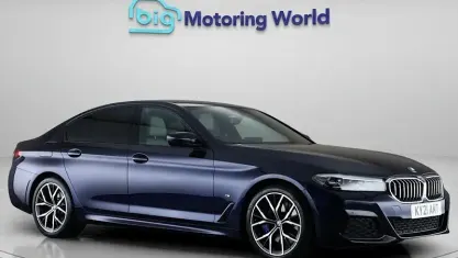 Used BMW 530 M Sport 286 HP (210 kW) 2021 Blue Sedan