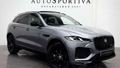 Begagnad Jaguar F-Pace R-Dynamic 204 HK (150 kW) 2022 Grå SUV