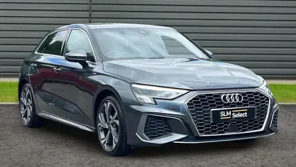 Used Audi A3 Sportback S-Line 150 HP (110 kW) 2022 Grey Hatchback