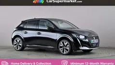 Black Used 2022 Peugeot e-208 Premium Hatchback | £13,597 (Fair price)