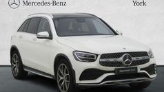 White Used 2022 Mercedes GLC300 AMG Line Premium SUV | £36,395 (Fair price)