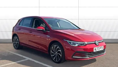Used VW Golf VIII Style 150 HP (110 kW) 2023 Red Hatchback