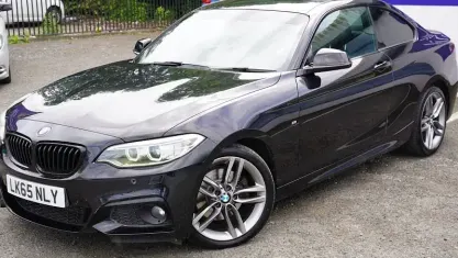 Begagnad BMW 220 M Sport 190 HK (139 kW) 2015 Svart Sportkupé