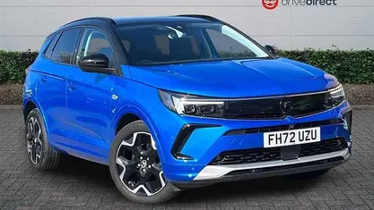 Used Vauxhall Grandland X Ultimate 131 HP (96 kW) 2023 Blue SUV