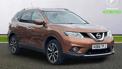 Used Nissan X-Trail N-Vision 177 HP (130 kW) 2017 Orange SUV
